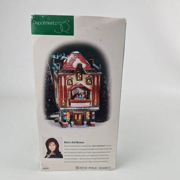 Department 56 Marie's Doll Museum 56408 Gift Shop Christmas Village House - Picture 1 of 9